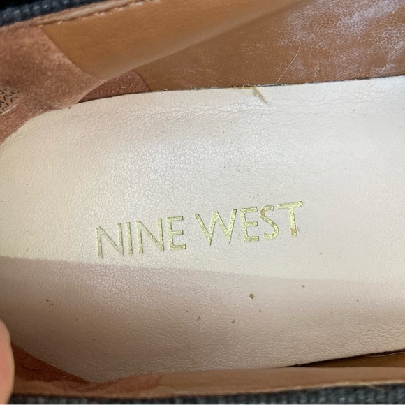 Nine West flats loafers embroidered Oaxaca style Mexico folk size 8 - Picture 6 of 12